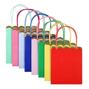Meri Meri - Multicolor Party Bags - Parti Çantaları - Çok Renkli - 8'li