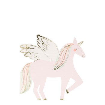 Kanatlı Unicorn Peçete (16'lı)