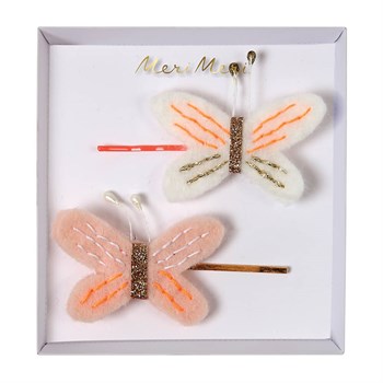 Meri Meri - Butterfly Hair Slides - Kelebek Toka
