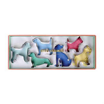 Meri Meri - Cute Canine Cookie Cutters - Köpek Kurabiye Kalıpları