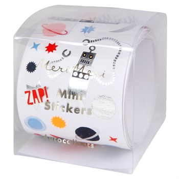 Meri Meri - Mini Space Stickers - Mini Uzay Çıkartmaları