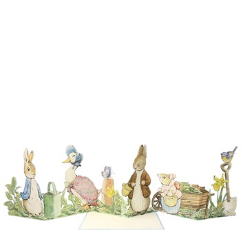 Meri Meri - Peter Rabbit Card - Peter Rabbit Tebrik Kartı
