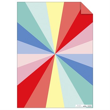 Meri Meri - Color Wheel Gift Wrap Sheets - Renkli Hediye Paketleme Kağıtları