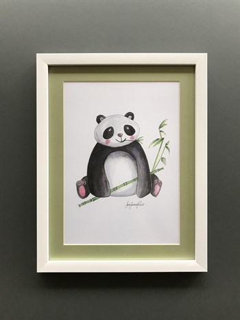 Hungry Panda Kanvas Tablo