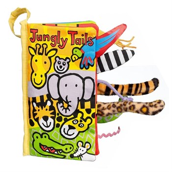 Jellycat Jellycat Bez Kitap, Jungly Tails Peluş Oyuncaklar