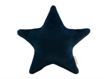 Nobodinoz Aristote Kadife Yıldız  Yastık - Night Blue Yastıklar