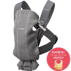 BabyBjörn Kanguru Mini 3D Cotton Jersey / Dark Grey