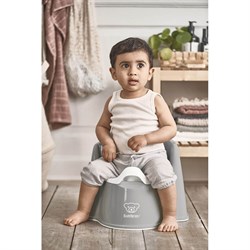 BabyBjörn Koltuk Oturak & Klozet Adaptörü & Banyo Basamağı Tuvalet Eğitimi Seti / Grey