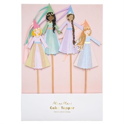 Meri Meri - Magical Princess Cake Toppers - Büyülü Prenses Pasta Süsleri