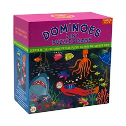 FLOSS & ROCK Çift Taraflı Domino Kartları / Deep Sea