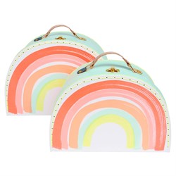 Meri Meri - Rainbow Suitcases - Gökkuşağı Çanta Seti
