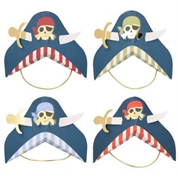 Korsanlar Parti Şapkaları (8'li)