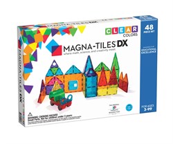 Magna-Tiles - Clear Color Set - 48 Parça