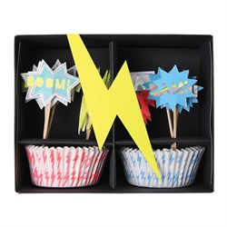 Super Hero cupcake Kit