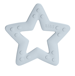 Bibs Bibs Baby Bites Star Diş Kaşıyıcı, Baby Blue Oyuncak