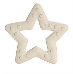 Bibs Bibs Baby Bites Star Diş Kaşıyıcı, Ivory Oyuncak