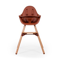 ChildHome Evolu 2 Mama Sandalyesi Rust + Ön tepsi ( Silikon Matlı)  Mama Sandalyeleri