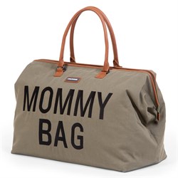 ChildHome Mommy Bag, Anne Bebek Bakım Çantası, Kanvas Haki Mommy Bag