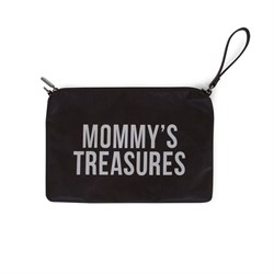 ChildHome Mommy Treasures Siyah & Silver Mommy Bag