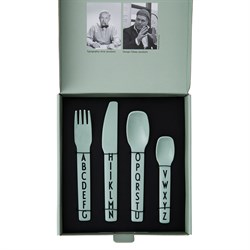 Design Letters Tritan Çatal Kaşık Bıçak Seti, Mint Beslenme