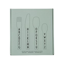 Design Letters Tritan Çatal Kaşık Bıçak Seti, Mint Beslenme