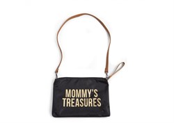 Mommy Treasures Siyah & Gold Clutch