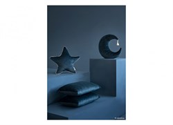 Nobodinoz Aristote Kadife Yıldız  Yastık - Night Blue Yastıklar