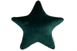 Nobodinoz Aristote Kadife Yıldız  Yastık - Jungle Green Yastıklar