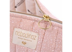 Nobodinoz Holiday Mini Bag White Bubble/Misty Pink Anne Çantası