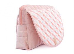 Nobodinoz Savanna Kadife Mini Bag Bloom Pink Anne Çantası