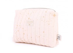 Nobodinoz Travel Mini Bag Gold Stealla/Dream Pink Anne Çantası