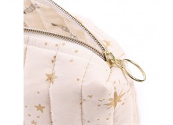 Nobodinoz Travel Mini Bag Gold Stealla/Dream Pink Anne Çantası