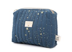 Nobodinoz Travel Mini Bag Gold Stella/Night Blue Anne Çantası