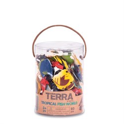 Terra Terra 60 Parça Küçük Oyun Seti, Tropikal Balıklar Oyuncak